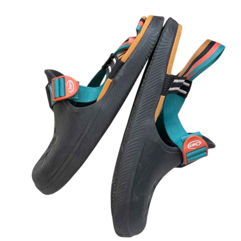 Chaco Men's Chillos Clog in Retro Black in men’s size 12 black multi - Picture 10 of 12